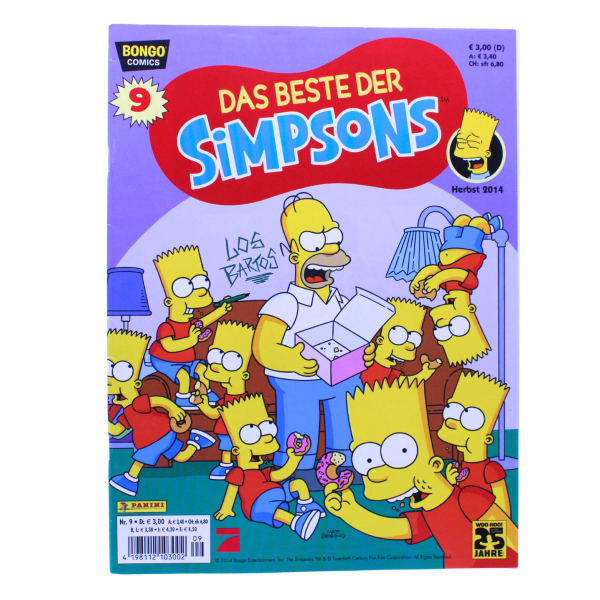 Das Beste der Simpsons Comic Nr. 9 Panini 2014 Simpsons Magazin